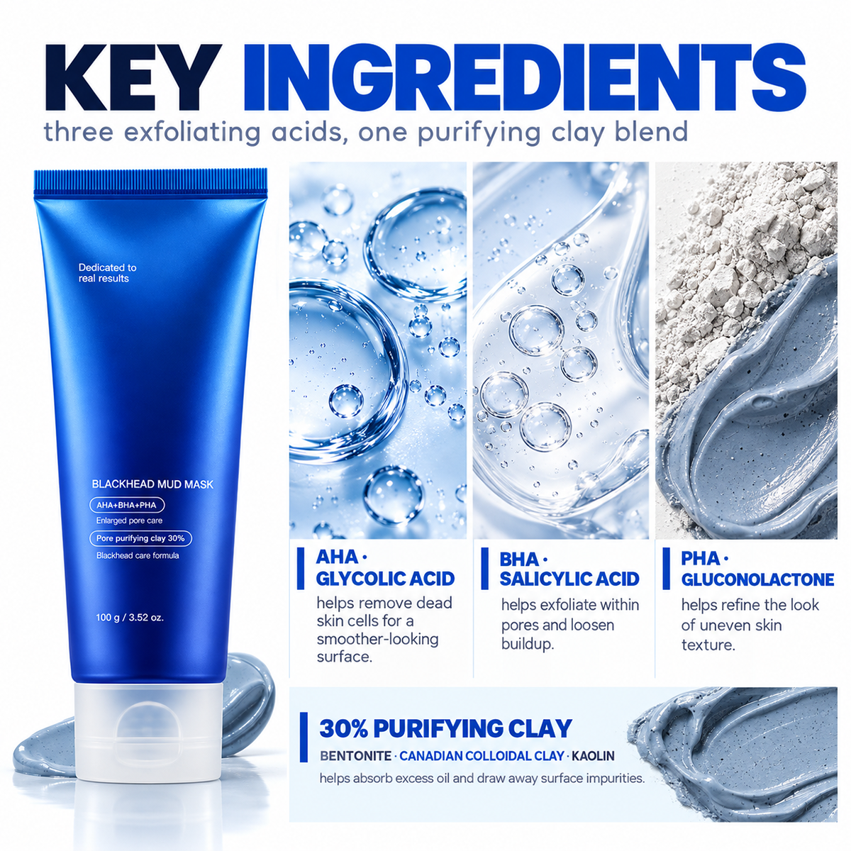 Zero Pores Blackhead Mud Mask-Free Pore Brush