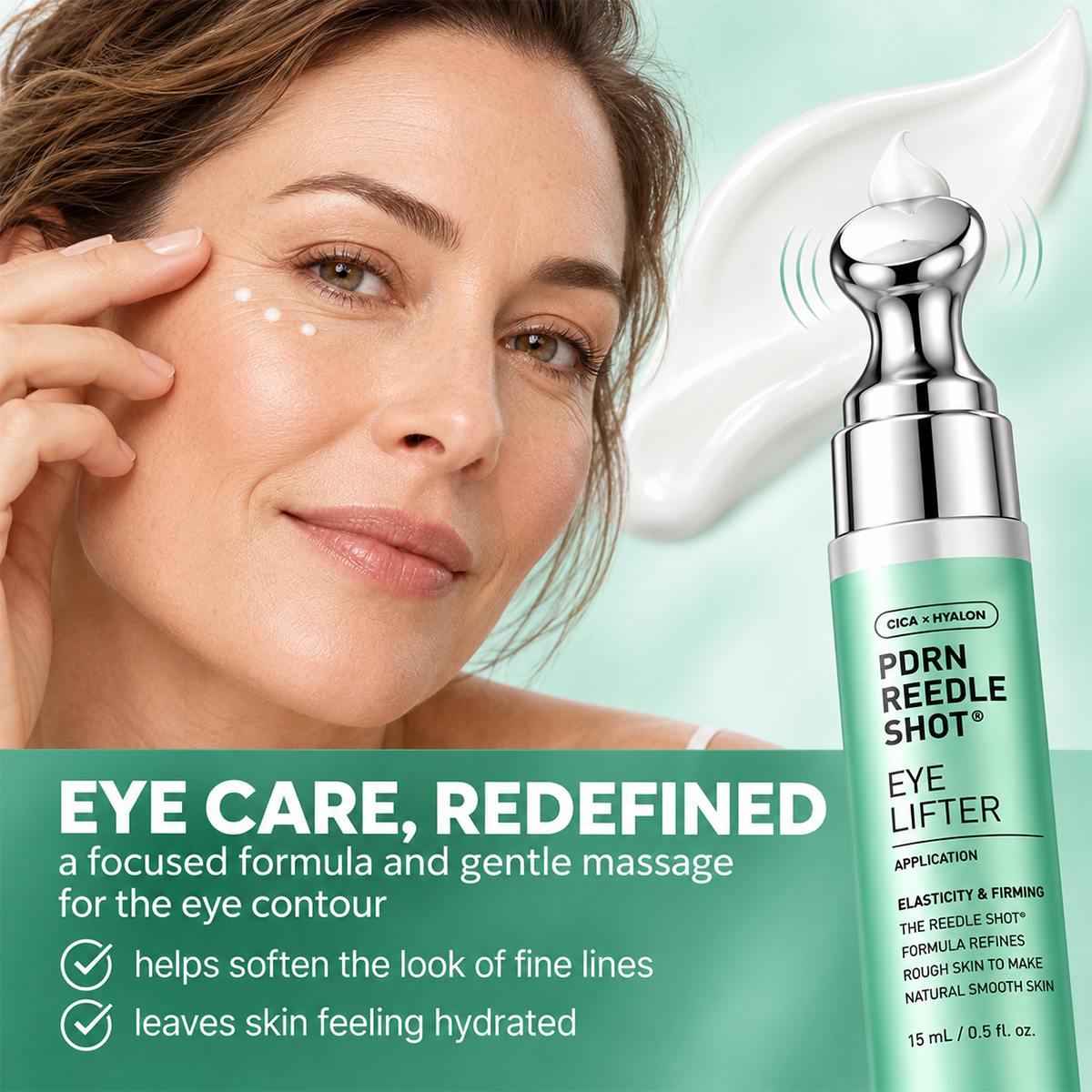 PDRN Micro-Vibration Eye Applicator Cream