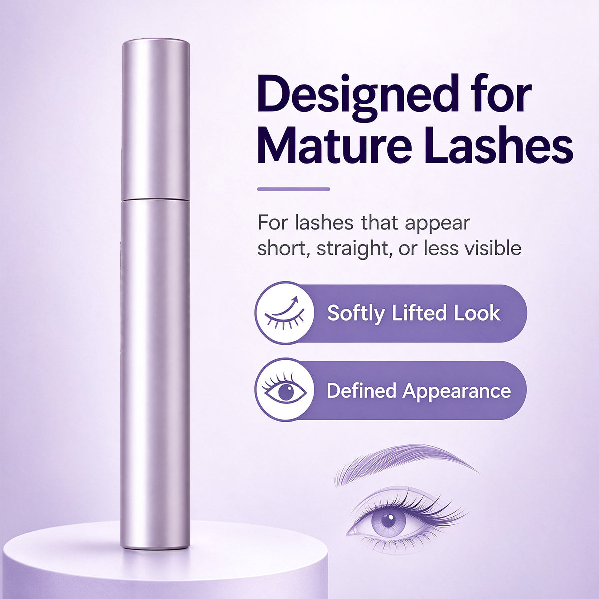 Bowlgs Mascara - For Mature Lashes