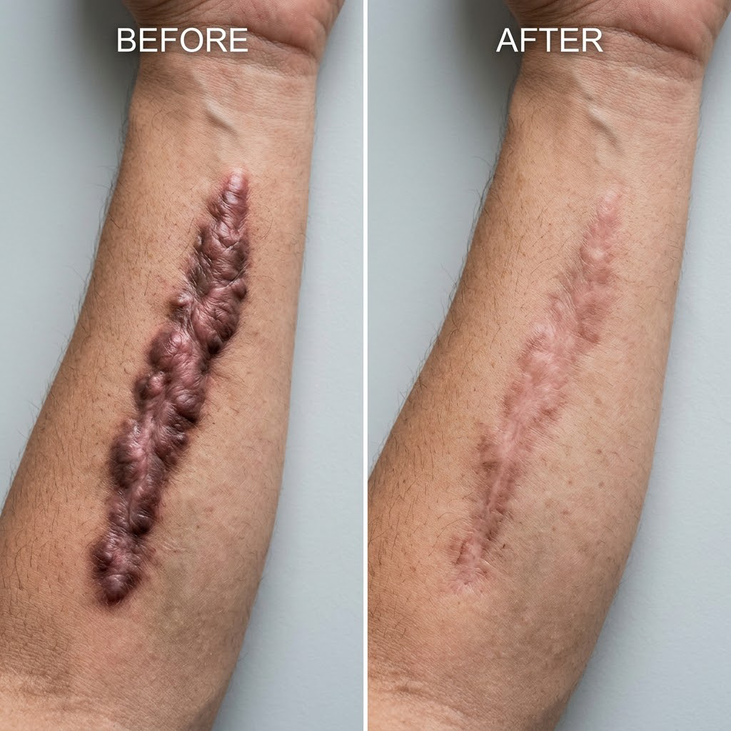 Flatter, Smoother, Calmer Scars in as Little as 3 Days