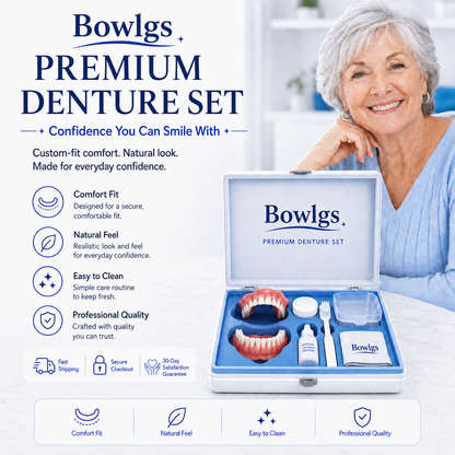 Custom-Fit Dentures for Everyday Comfort