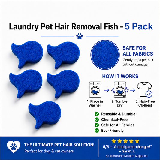 Laundry Pet Hair Removal Fish