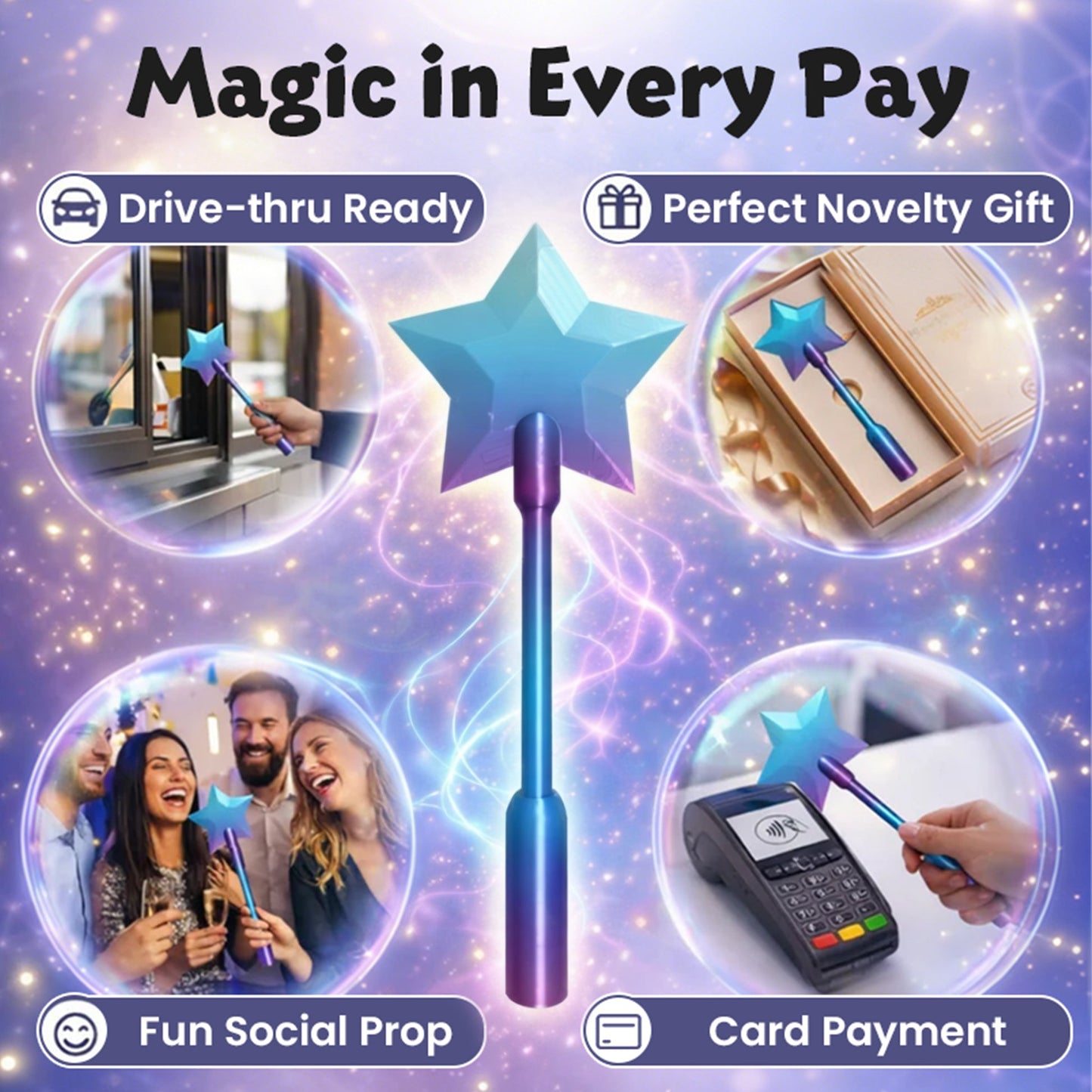 Tap To Pay Magic Wand