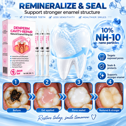 DenPerm Cavity-Repair Natural Enamel Filling Gel