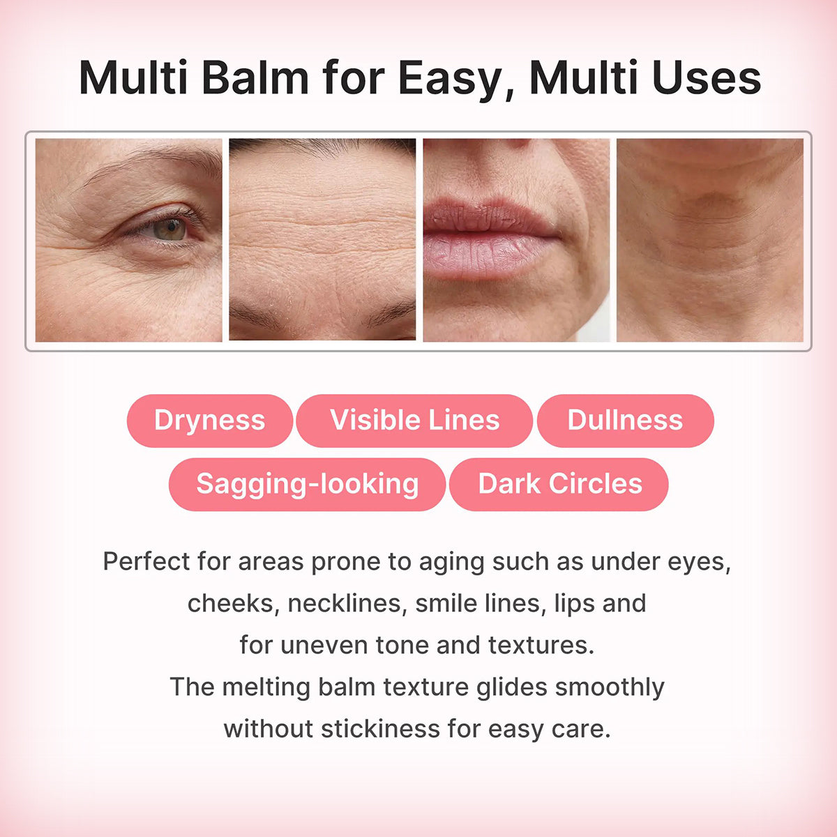 Pink Caffeine Collagen Eye Patch + Pink Collagen Volume Multi Balm