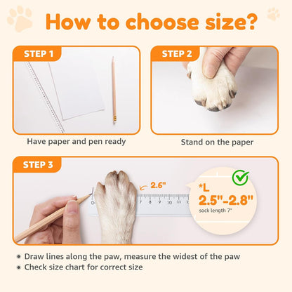 Premium Non-Slip Dog Socks