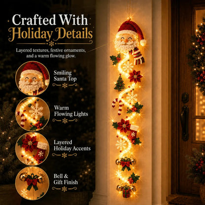 🎄 Glowing Christmas Door Hanger
