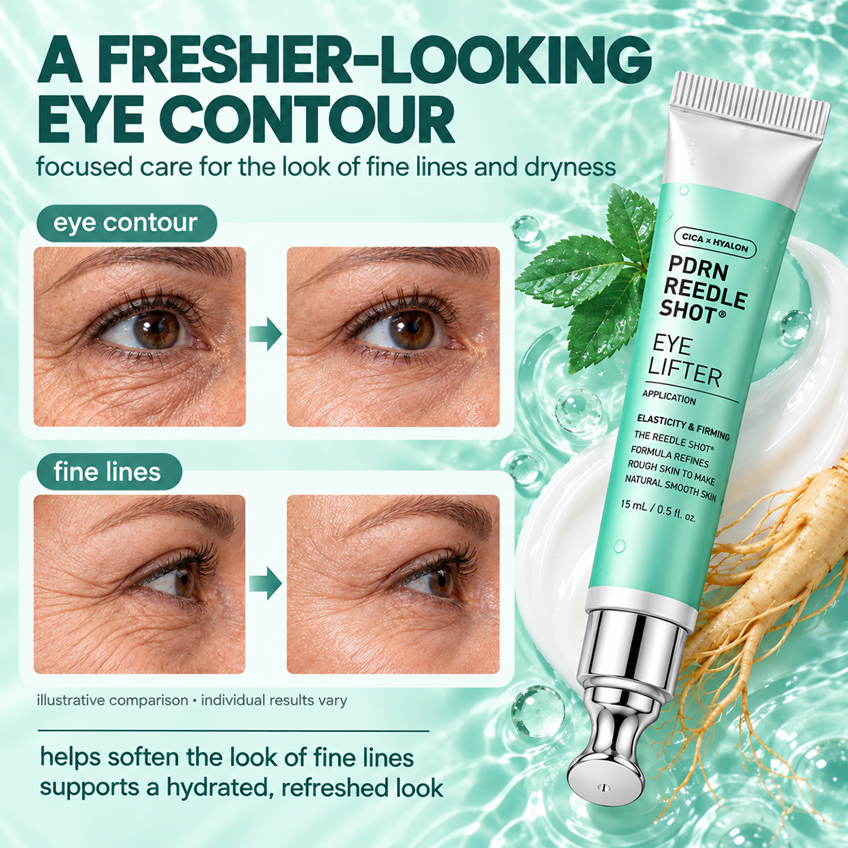 PDRN Micro-Vibration Eye Applicator Cream