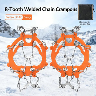 8-Claw Anti-Slip Ice Cleats