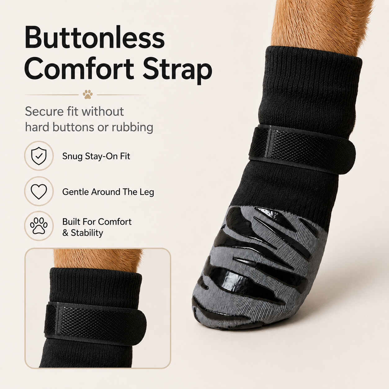 Premium Non-Slip Dog Socks