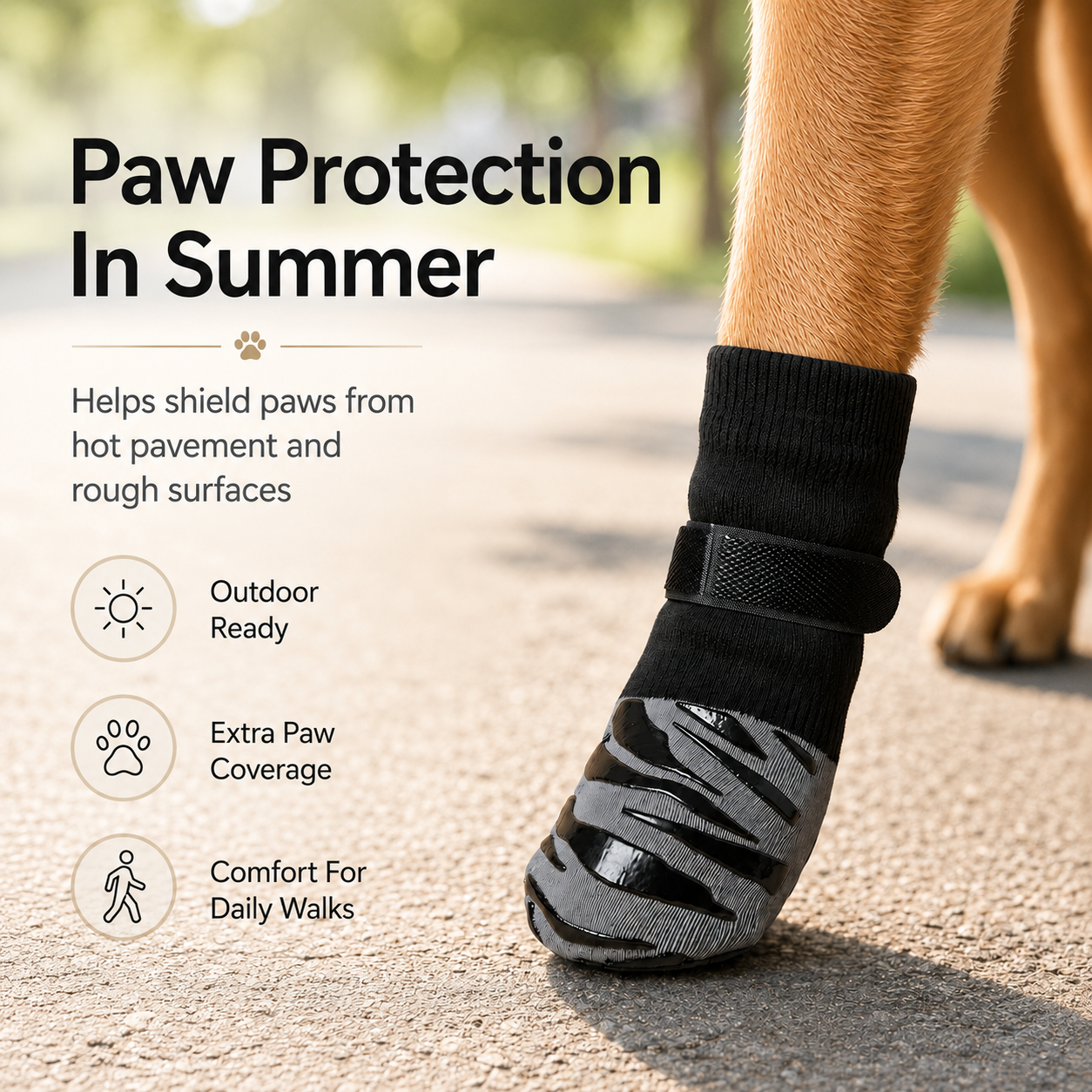 Premium Non-Slip Dog Socks