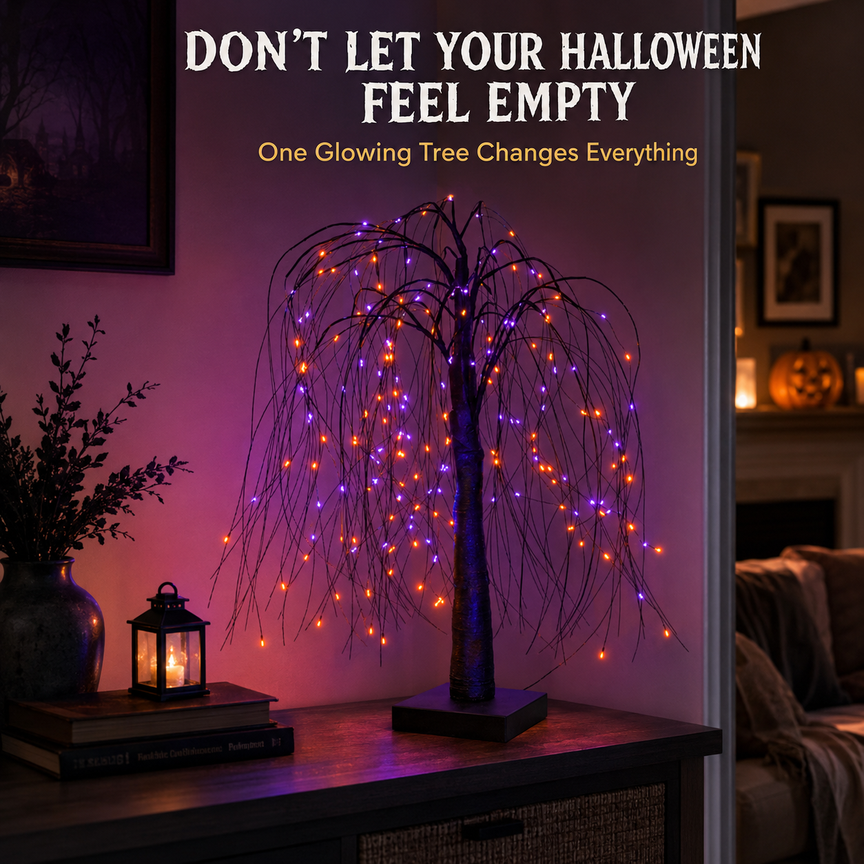 Halloween LED Weeping Willow Tree