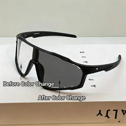 ☀️UV400 Photochromic Polarized Safety Glasses – 🥇Impact Resistant Outdoor Sports & Work Eyewear