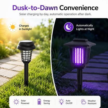 Solar Mosquito Catching Decorative Light