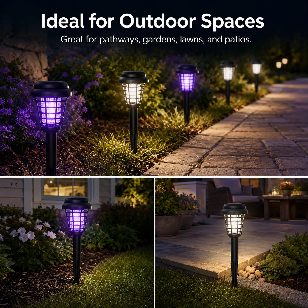 Solar Mosquito Catching Decorative Light