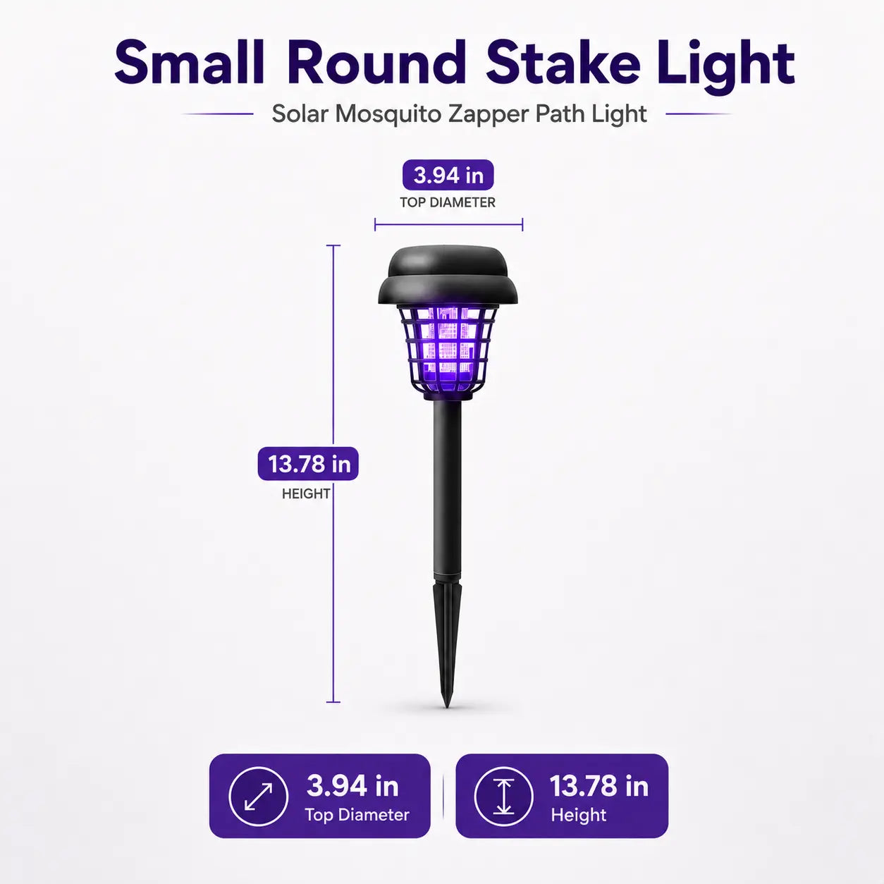 Solar Mosquito Catching Decorative Light