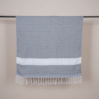 Lightweight Flat Weave XL Beach Towel for Pool, Travel & Summer Use