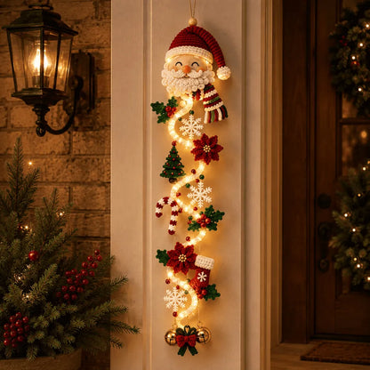🎄 Glowing Christmas Door Hanger