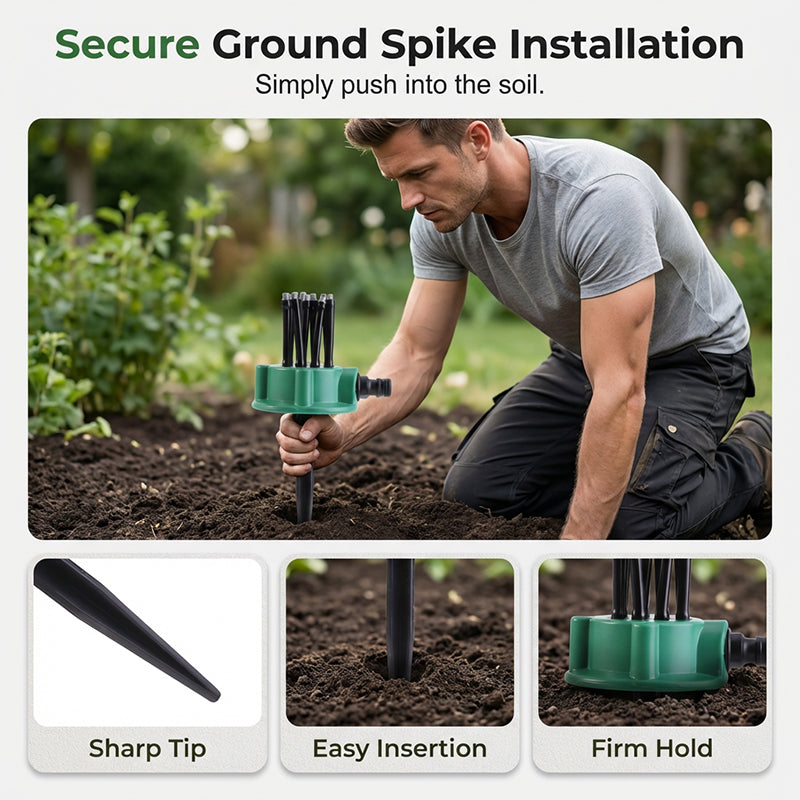 360° Adjustable Garden Irrigation Sprinkler