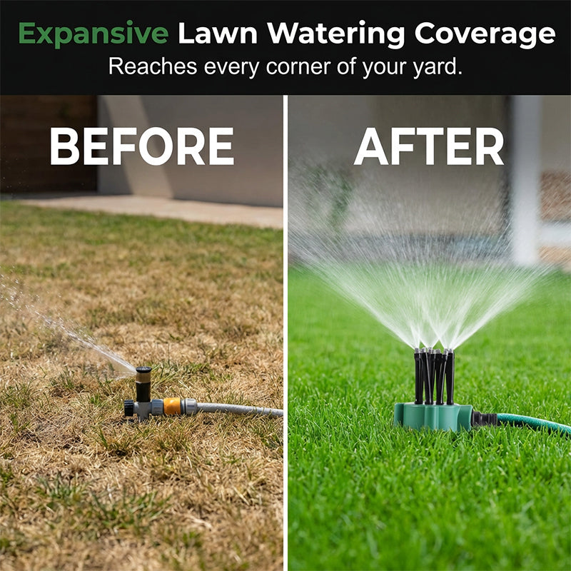 360° Adjustable Garden Irrigation Sprinkler