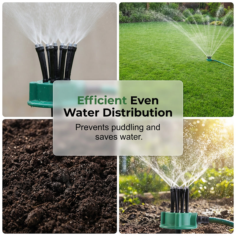 360° Adjustable Garden Irrigation Sprinkler