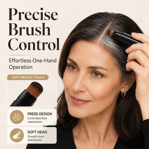 Gray Root Touch-Up Hair Pen – Precise Brush & Natural Shades 🌿